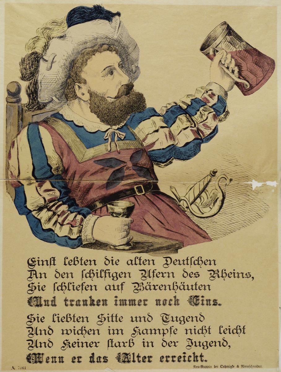 o.T. [Bilderbogen fürs Wirtshaus]