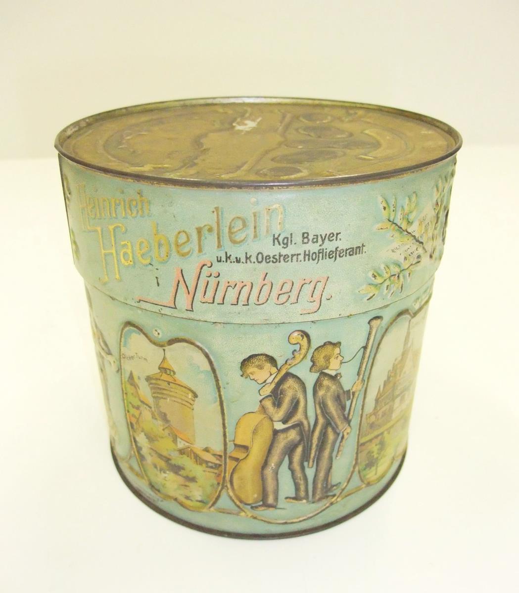 Elisen - Macronen - Chocolade; HEINRICH HAEBERLEIN, Kgl. Bayer. u. K.K. Östereich, Hoflieferant Nürnberg, Vanille-Quitten & Mandellebkuchen.