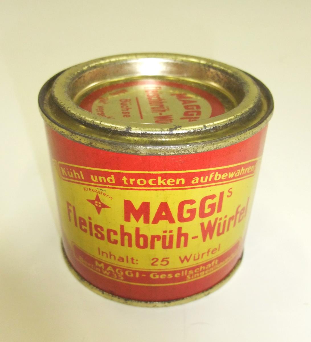 Maggi´s Fleischbrüh-Würfel.