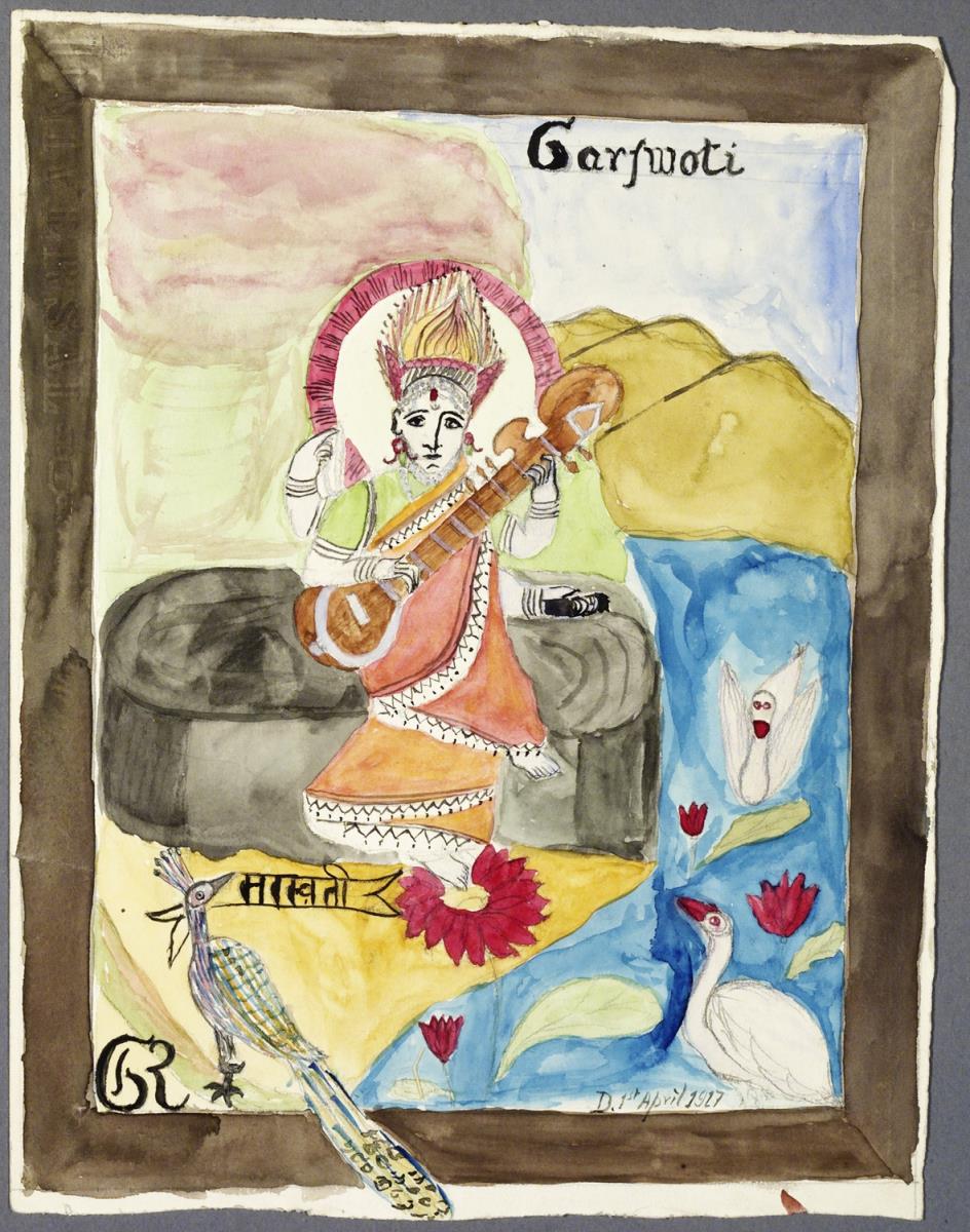 Zeichnung von Garfwoti