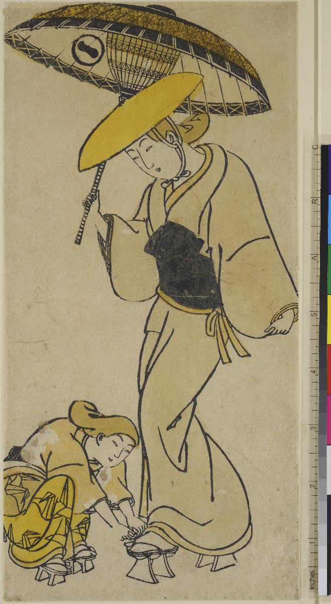 Der Schauspieler Ichikawa Monnosuke I