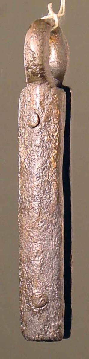 Schmaler Riemenendbeschlag