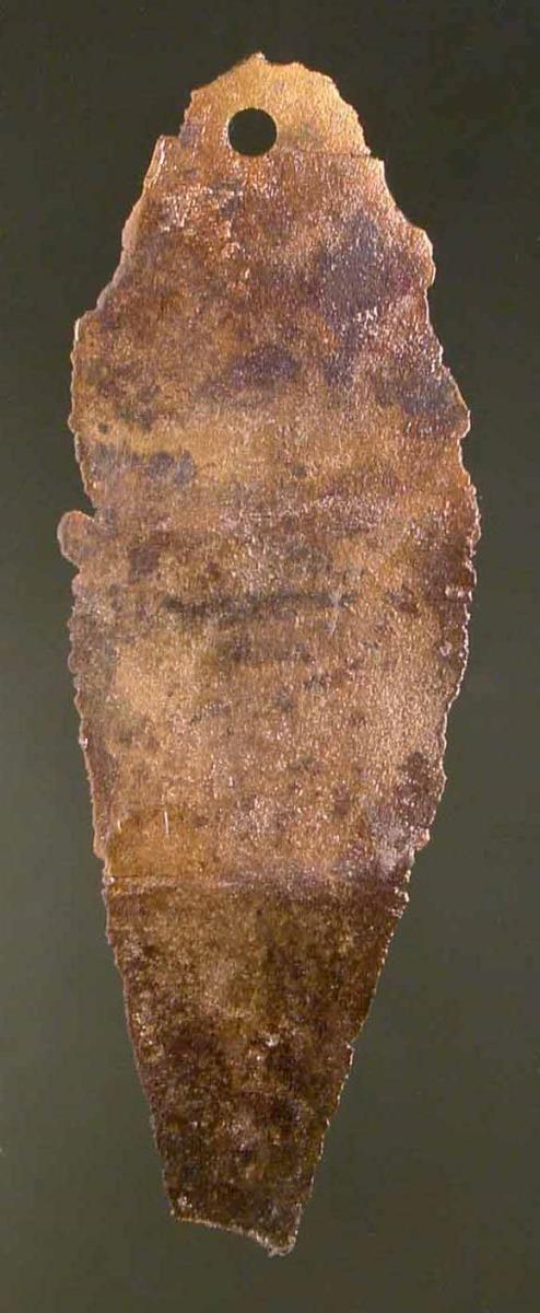 Klinge, zweimal geknickt