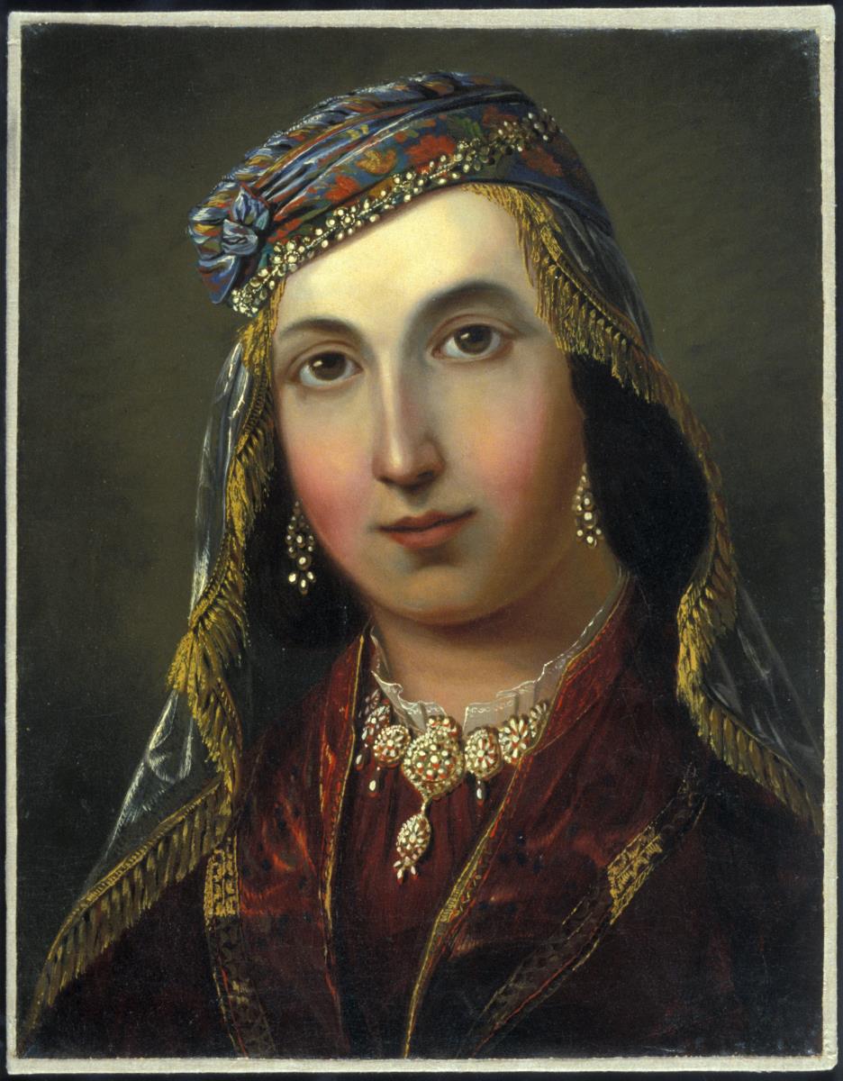 o.T. [Dame der höheren Schicht]