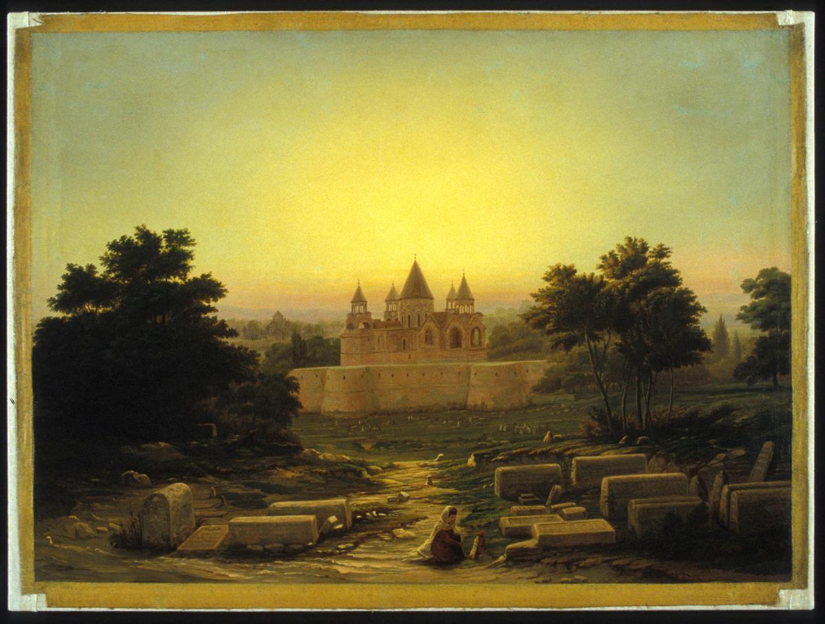 Etschmiadsin, ein Kloster in Armenien