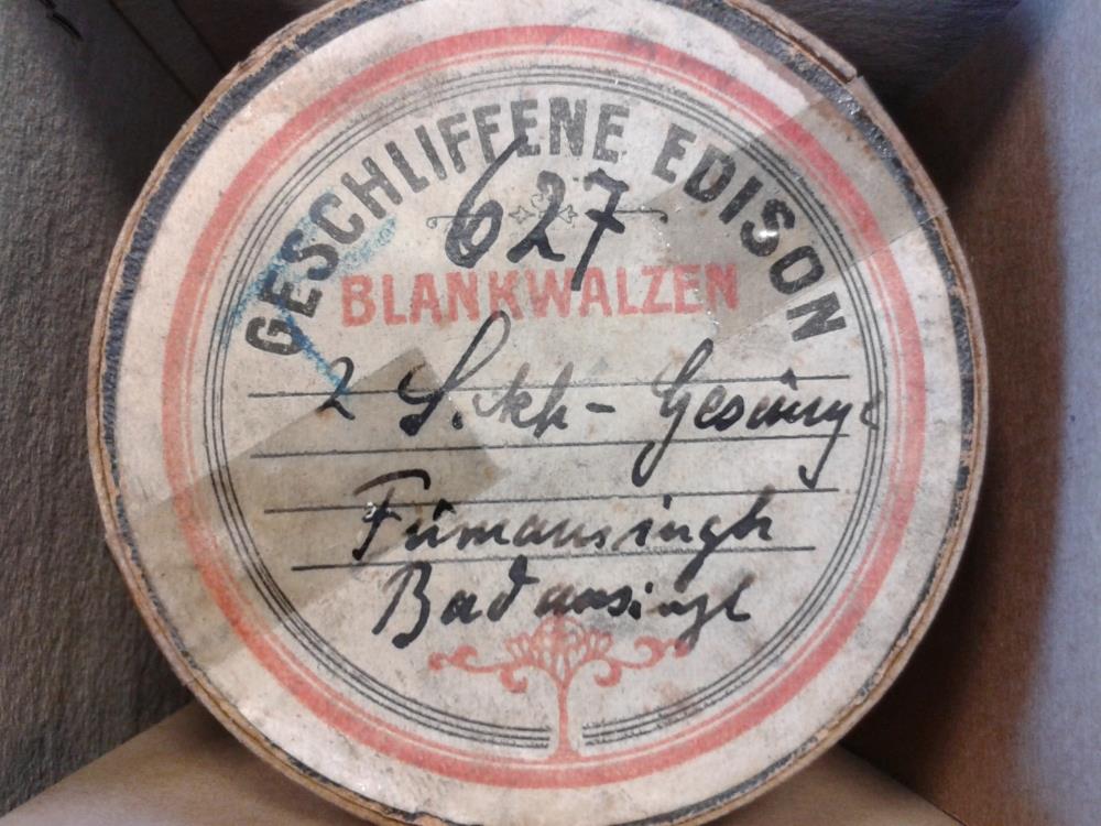 "Gesang eines Sikh: a) Litanei an Gott, b) Buchstaben-Litanei"