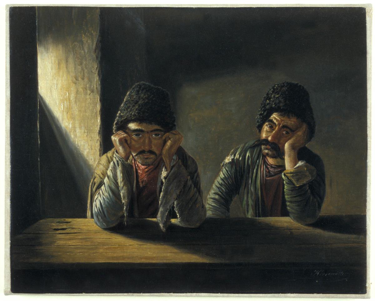 Ein Armenier und ein Grusier