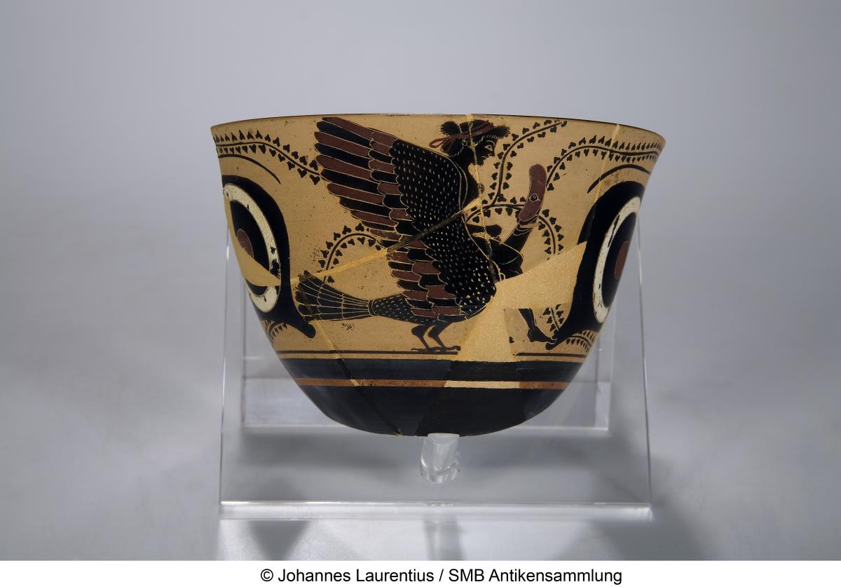 Attischer weißgrundiger Schöpfbecher (Kyathos)