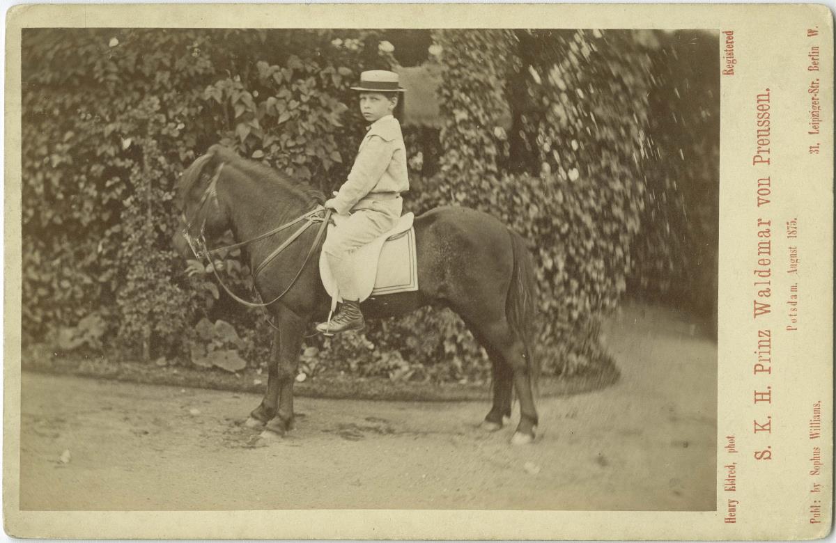Porträt des Prinz Waldemar von Preußen