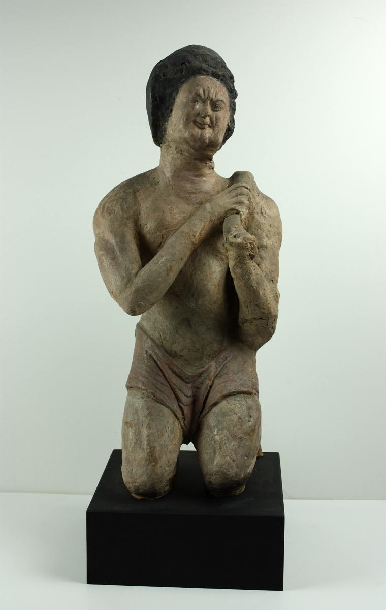 Wäscher, knieenden Figur