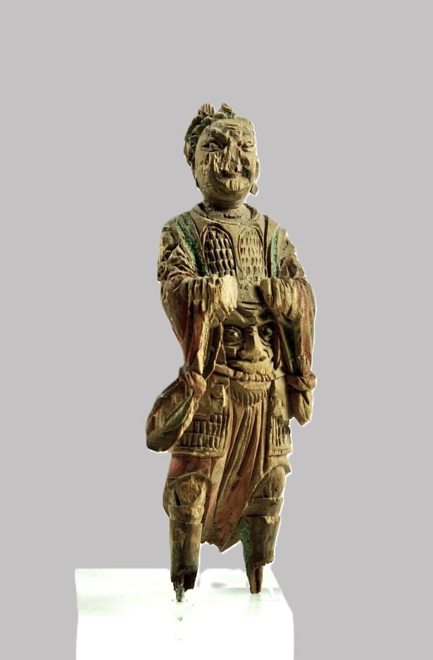 Kleine Wächterfigur (Lokapala)