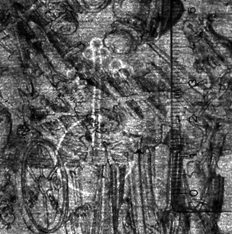 Sechs Blatt mit allegorischen Darstellungen der Todsünden. Der Raub
