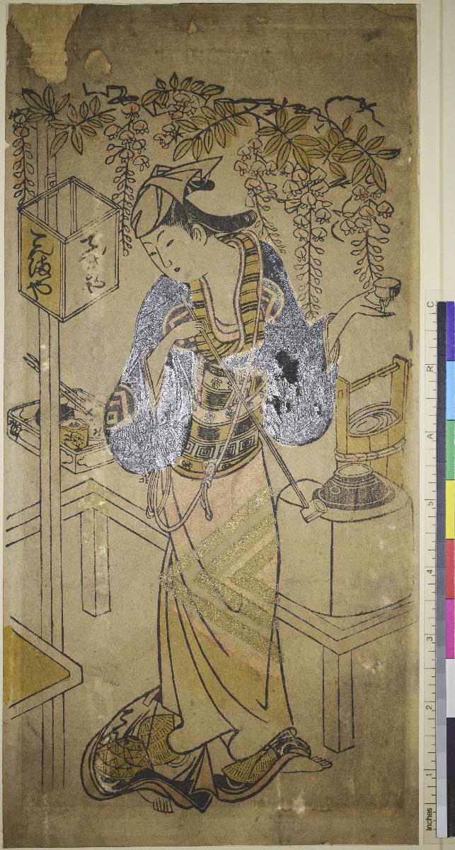 Der Schauspieler Sanogawa Ichimatsu I