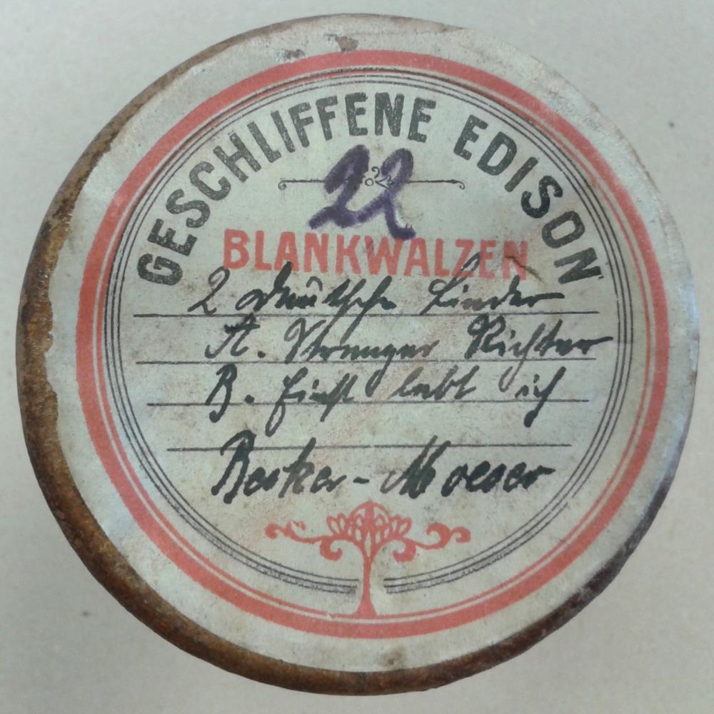 "Zwei deutsche Lieder: A. "Strenger Richter aller Sünder", B. "Einst lebt ich froh im deutschen Vaterlande"