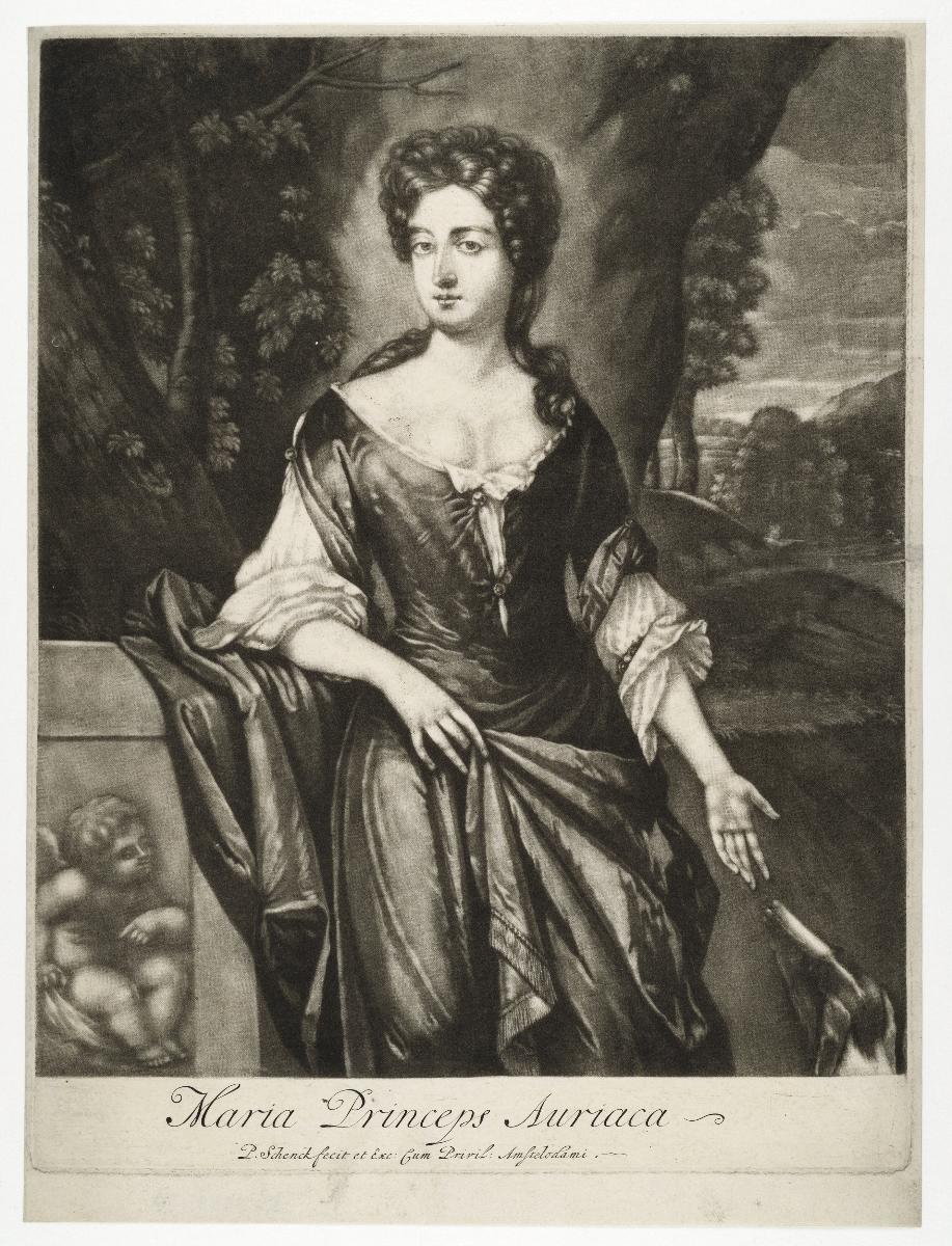 Porträt der Maria II., Königin von England als Prinzessin von Oranien