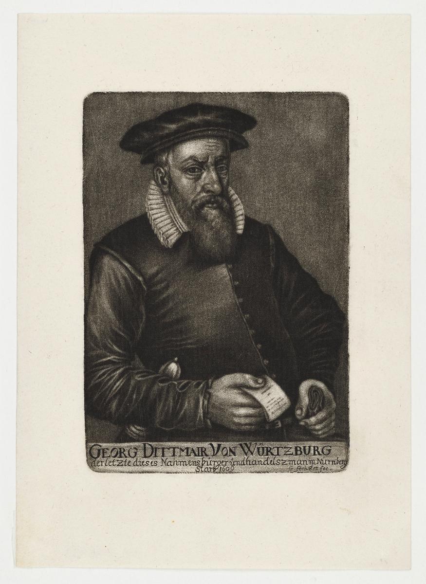 Porträt des Georg Dittmair von Würtzburg