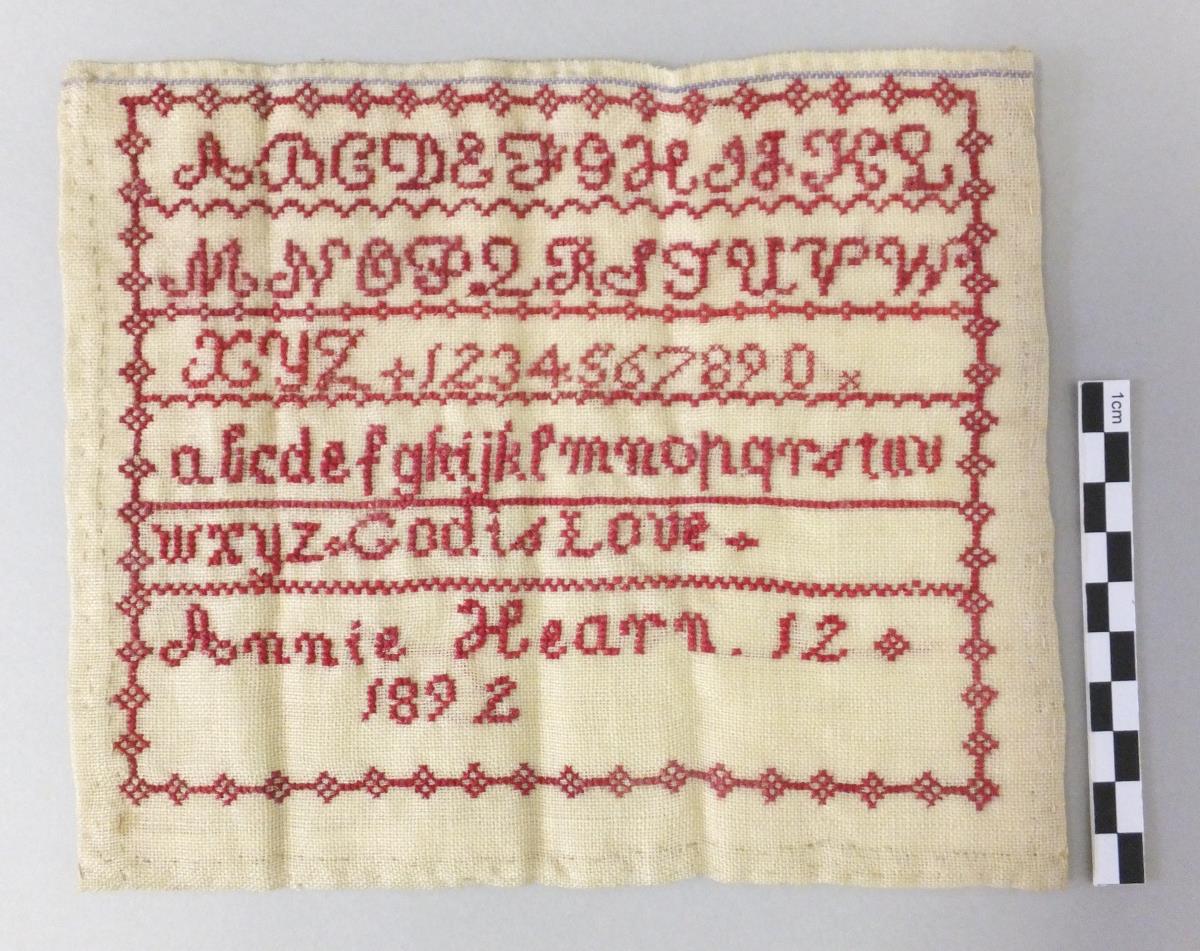 Annie Hearn. 12 / 1892