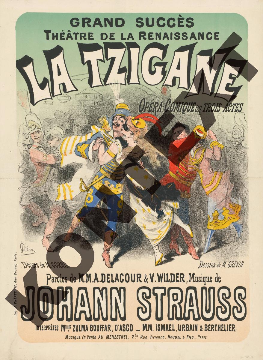 La Tzigane. Opéra comique en trois actes