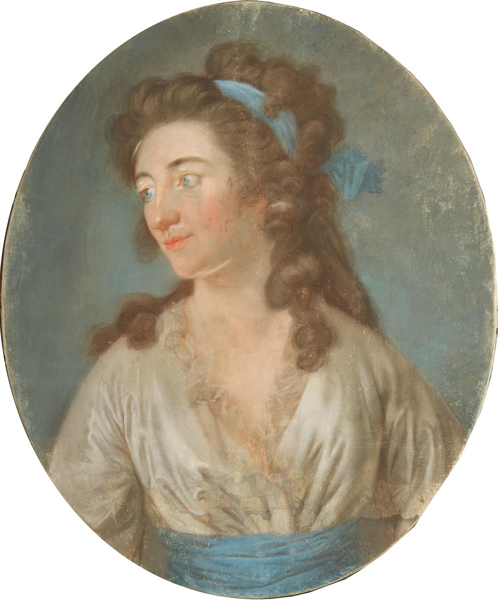 Bildnis der Schriftstellerin Elisa von der Recke