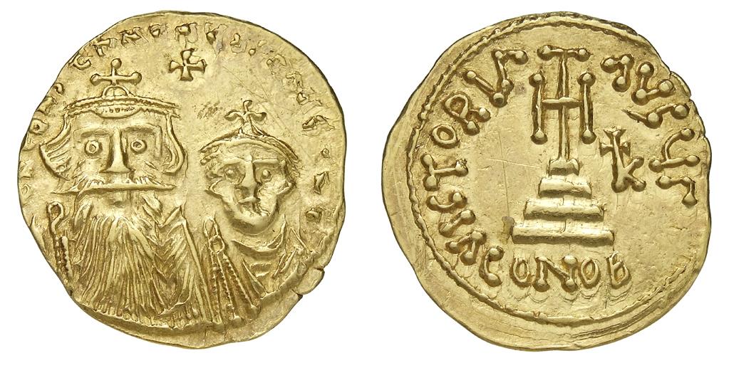 Byzanz: Constans II. und Constantinus IV.