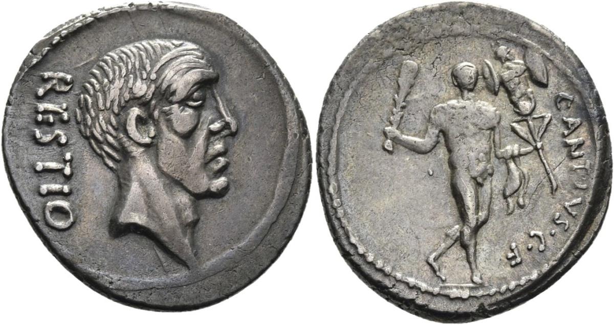 Röm. Republik: C. Antius C. f. Restio