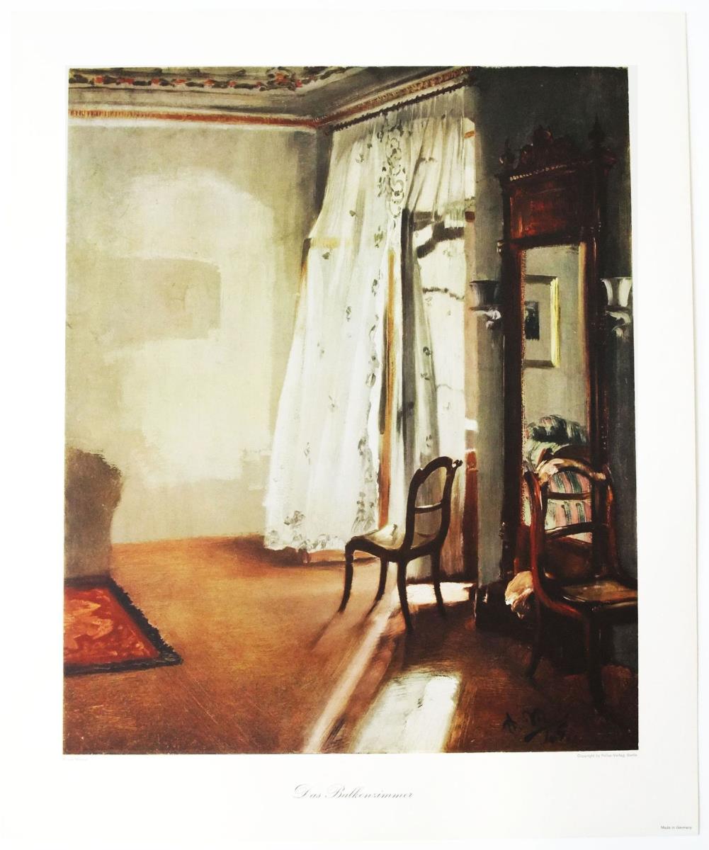 Das Balkonzimmer.