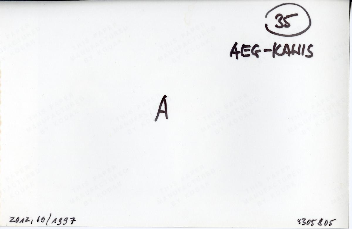 AEG-Kanis GmbH, Montage einer Gasturbine