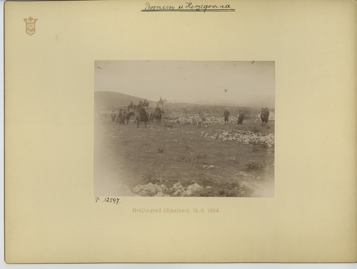 Sarajevo Congressus Archaeologorum 1894 Ilidže, - Sobunar,- Butmir,- Glasinac.