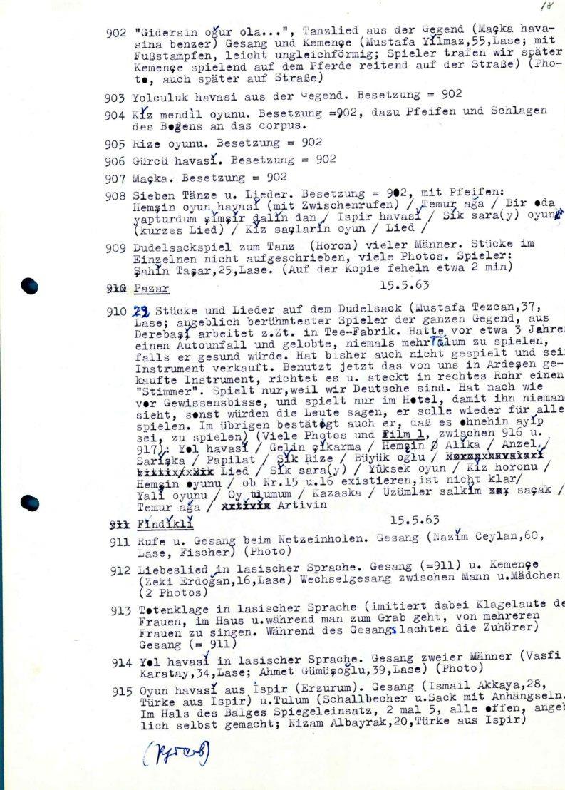 Reinhard Türkei 1963