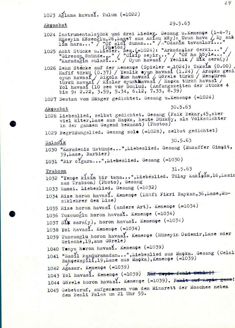 Reinhard Türkei 1963