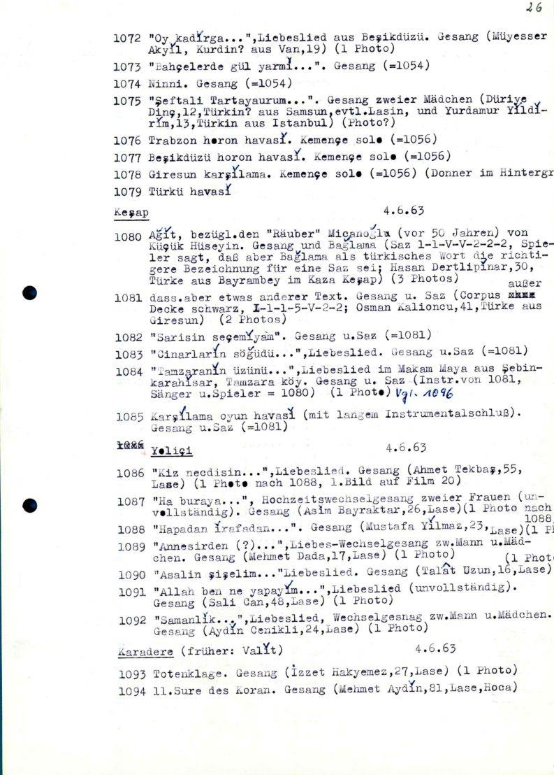 Reinhard Türkei 1963
