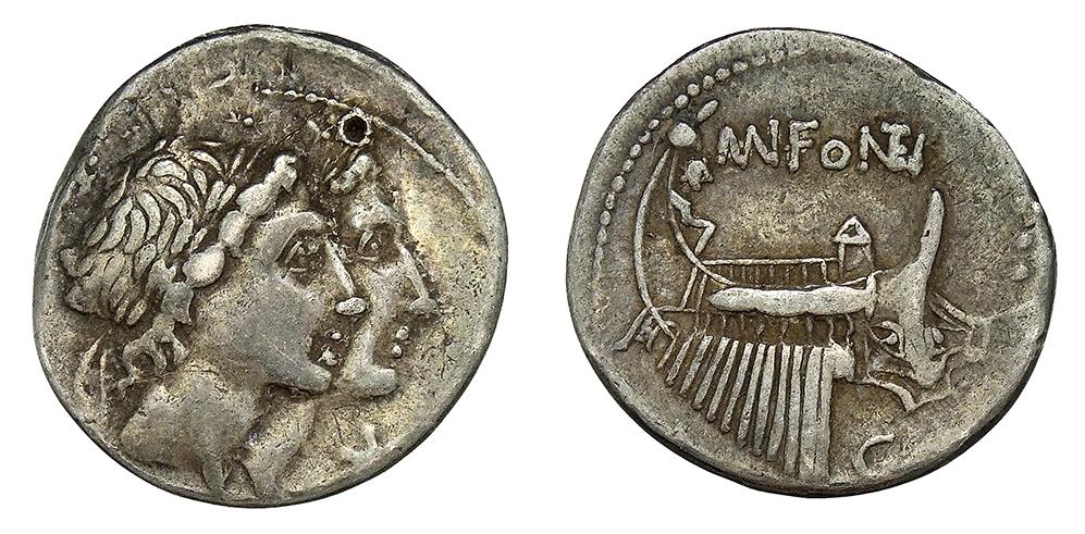 Röm. Republik: Mn. Fonteius