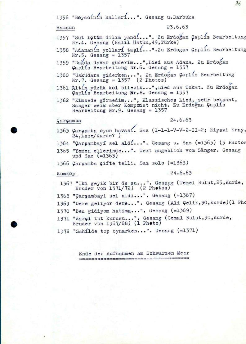Reinhard Türkei 1963