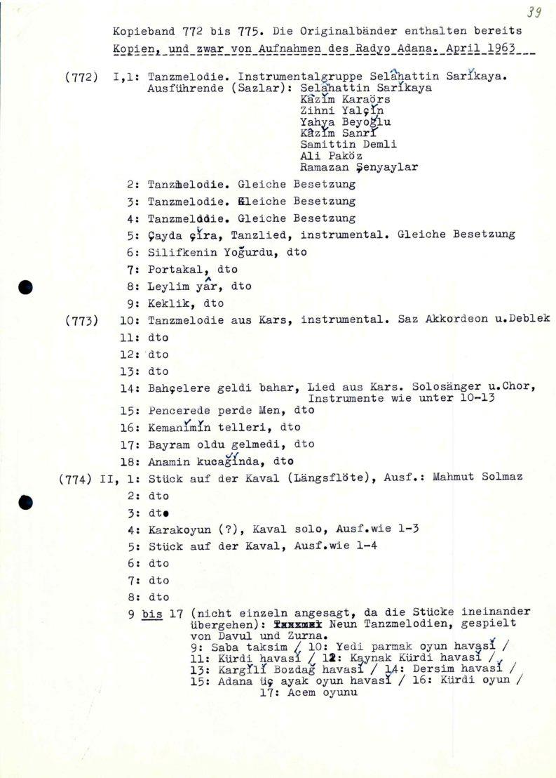 Reinhard Türkei 1963