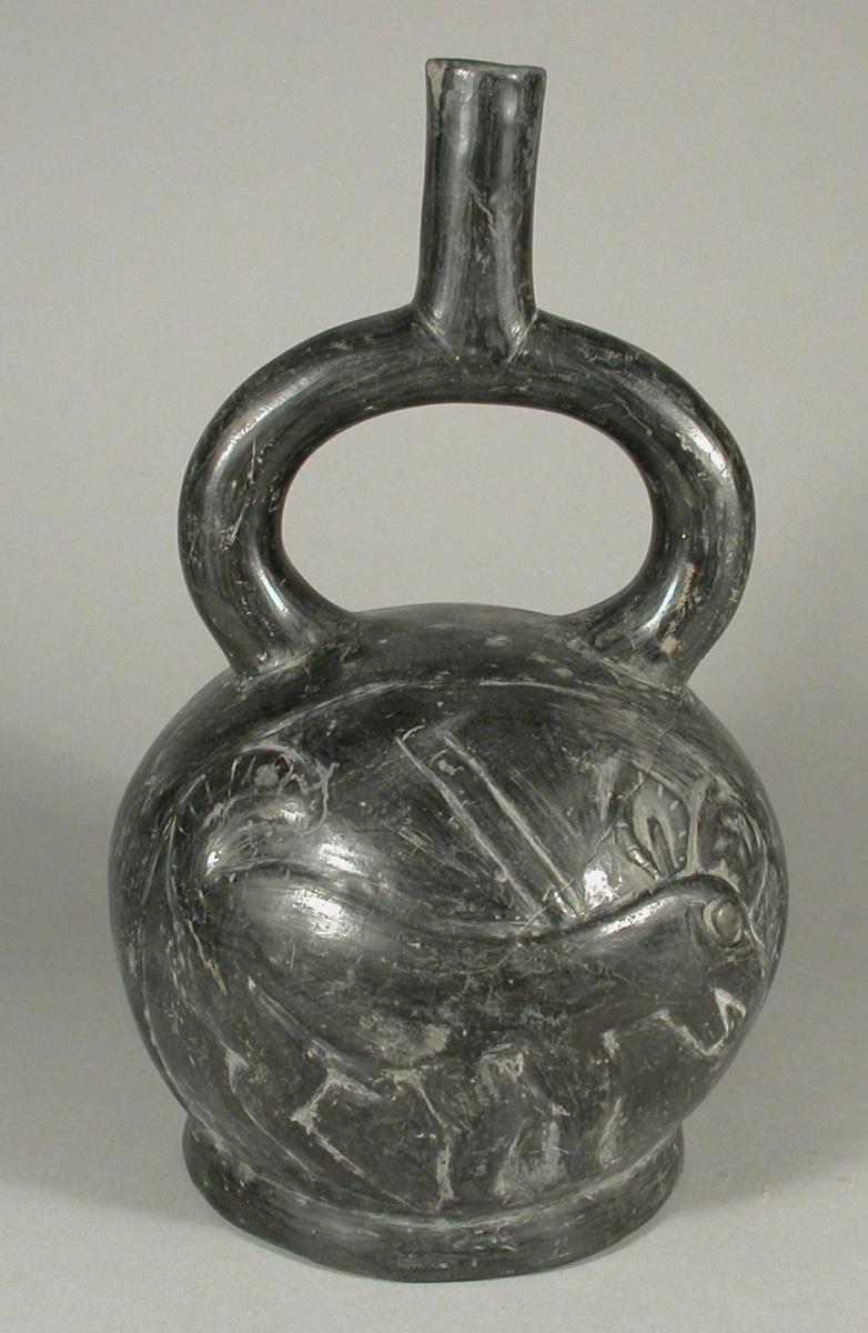 Relief: erlegter Hirsch