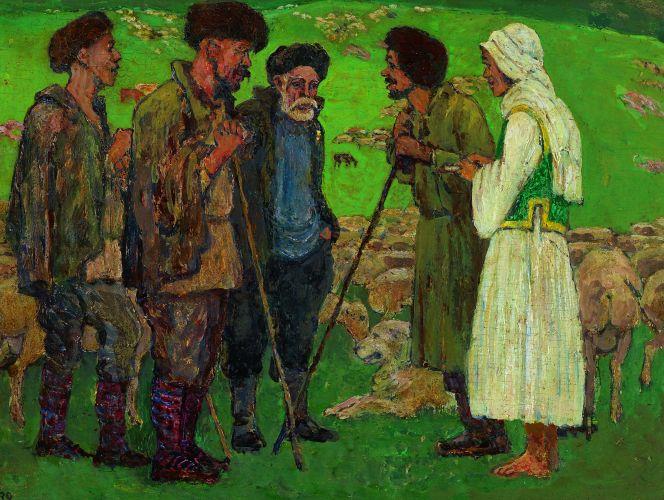 Studie zu "Versammlung kurdischer Hirten"