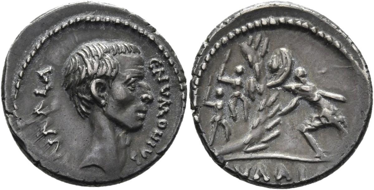 Röm. Republik: C. Numonius Vaala