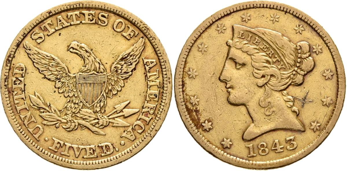USA: 1843