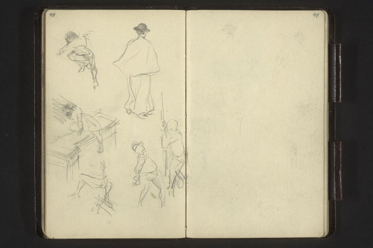 Verschiedene Figurenstudien