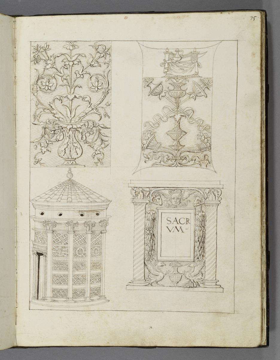 Codex Mantegna, Die Della Valle Satyren