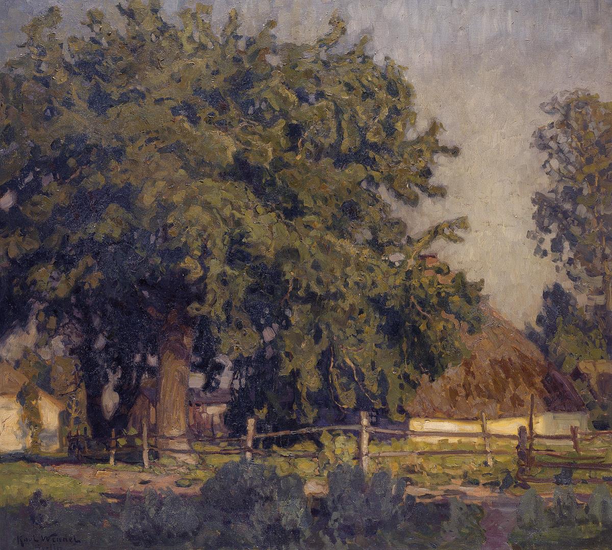 Sommersonne in West-Dievenow