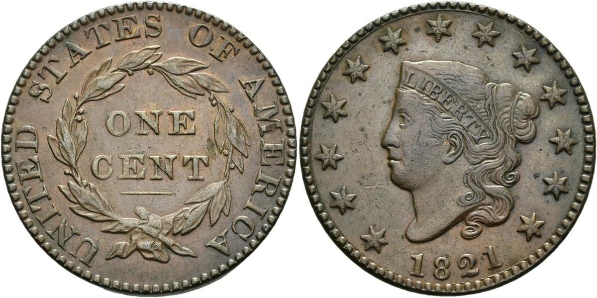 USA: 1821