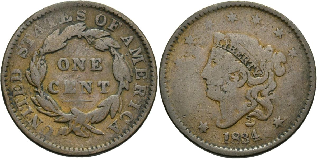 USA: 1834