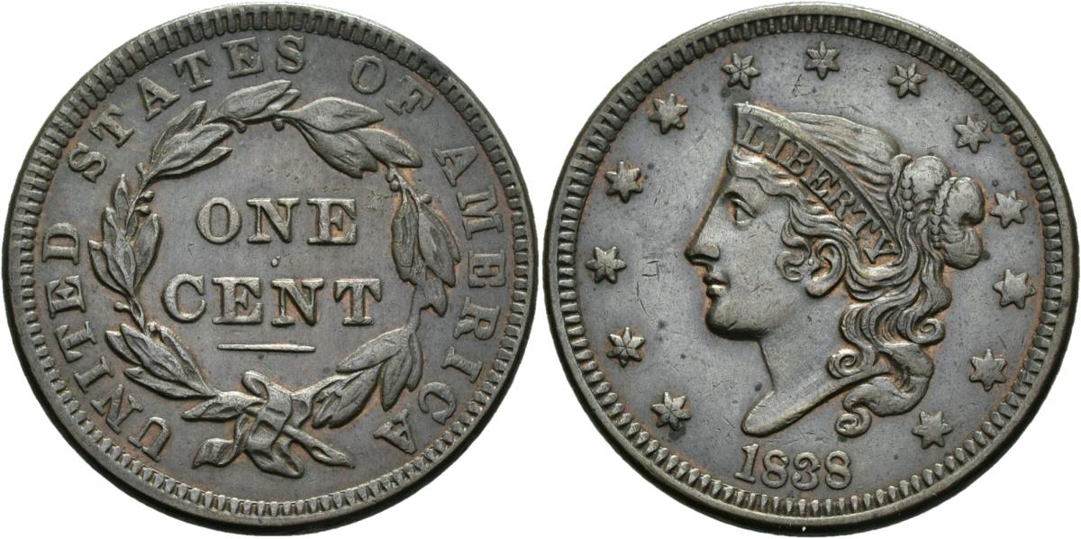 USA: 1838