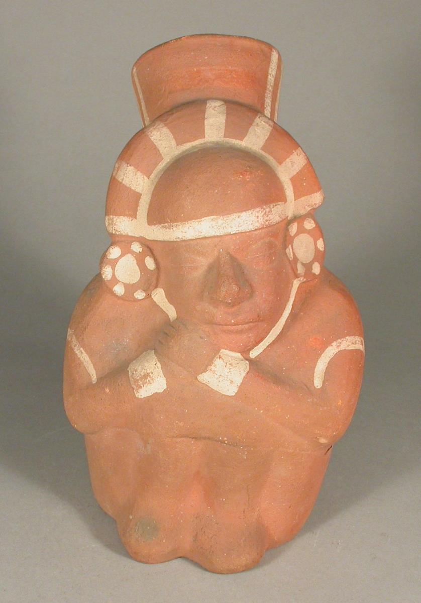 Sitzende anthropomorphe Figur