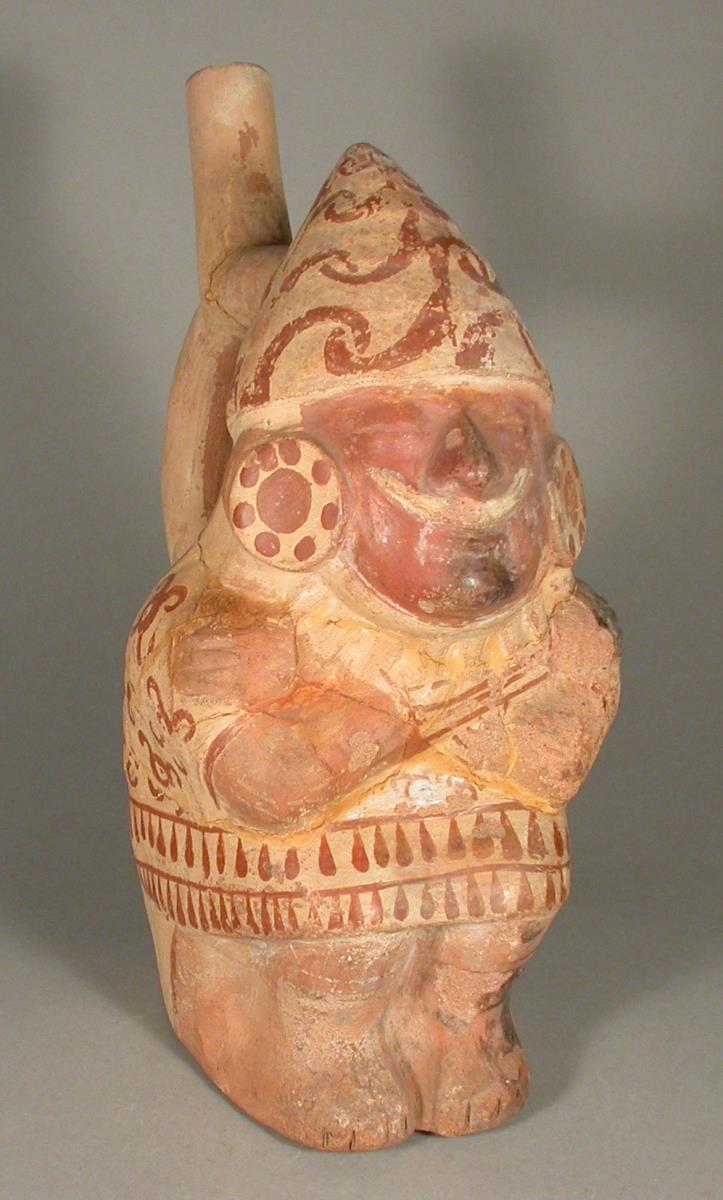 Sitzende anthropomorphe Figur, schlafend