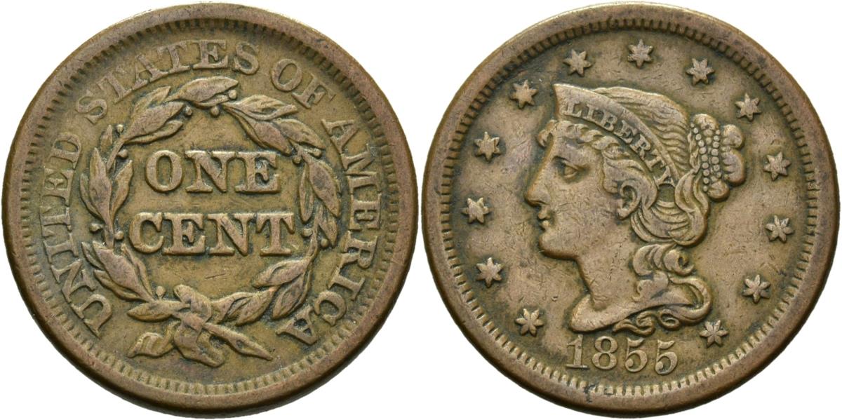 USA: 1855