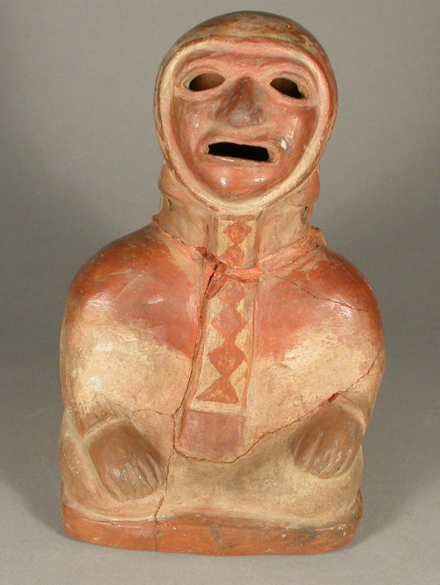 Sitzende anthropomorphe Figur