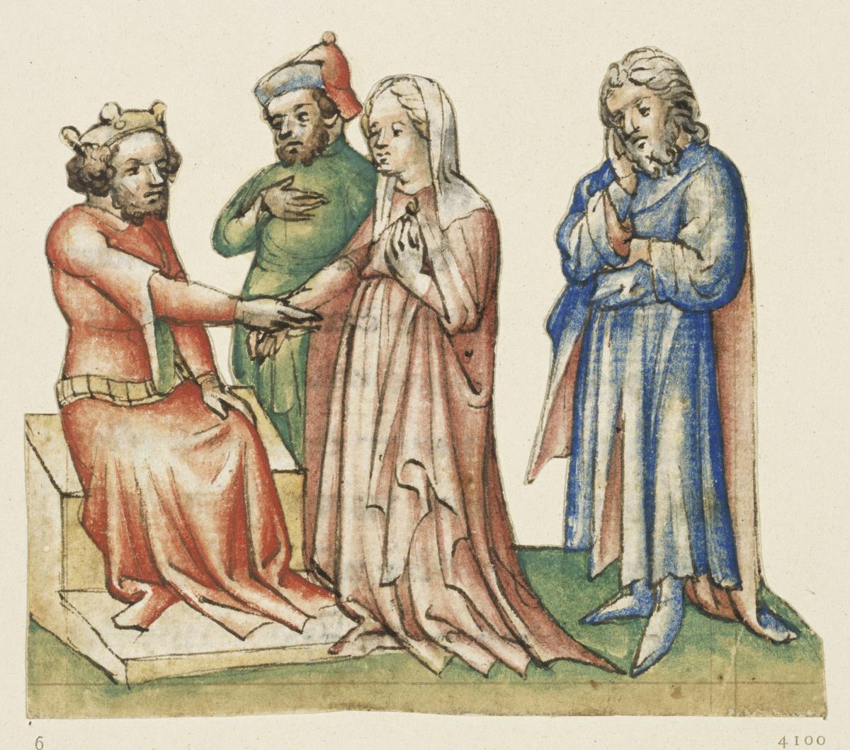 Abraham empfängt seine Frau von Pharao zurück