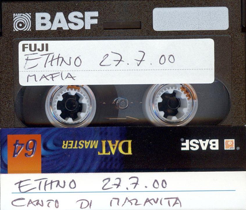 Ethno (=Ethnomagazin) 27.7.00. MAFIA